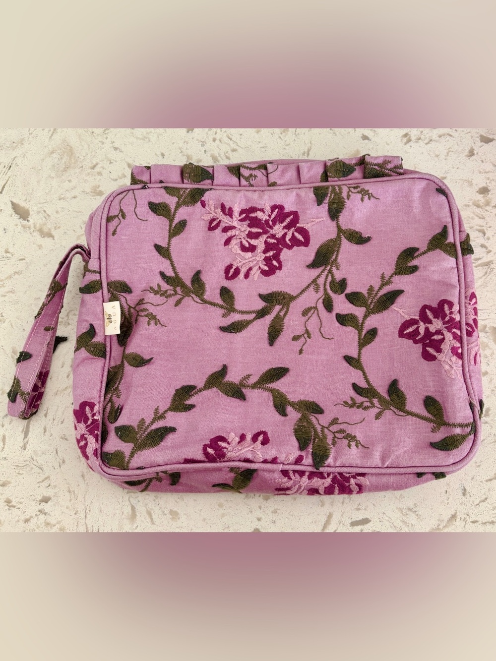 AGUA BY AGUA BENDITA Colombian Tropical Wisteria Zuve Travel Pouch